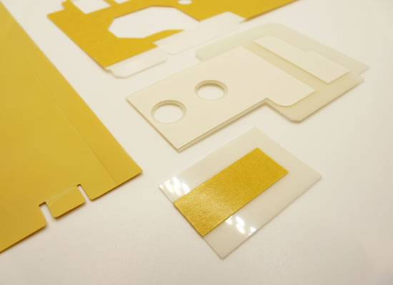 Evans Shims & Gaskets - Selective adhesive